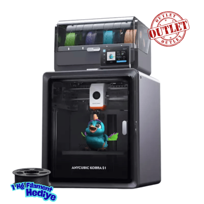 Anycubic Kobra S1 Combo - Outlet Ürünü (A Kondisyonlu) - Anycubic