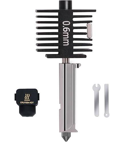 Bambu Lab A1/A1 Mini 0.6mm Değiştirilebilir Sertleştrilmiş Çelik Nozzle - 1