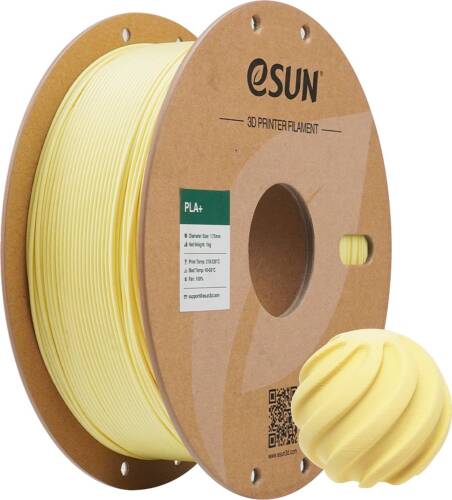 Esun Badem Sarısı PLA Plus Filament 1.75 mm 1000gr - 1