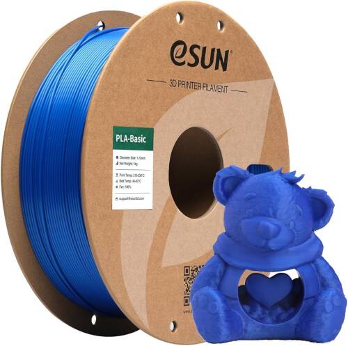 Esun Mavi PLA Basic Filament 1.75 mm 1000gr - 2